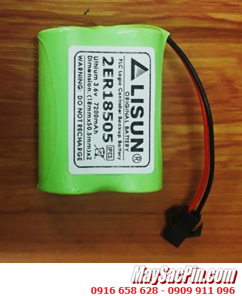 Lisun 2ER18505 (2 viên ghép đôi), Pin nuôi nguồn Lisun 2ER18505 lithium 3.6v chính hãng